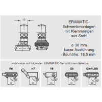 ERAMATIC Swing (Pivot) mount, Sauer 80/90/92, 30.0 mm