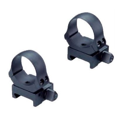 Recknagel Two-Part Tip-Off Rings with Triangular Nut for Picatinny/Weaver Rail, 40mm